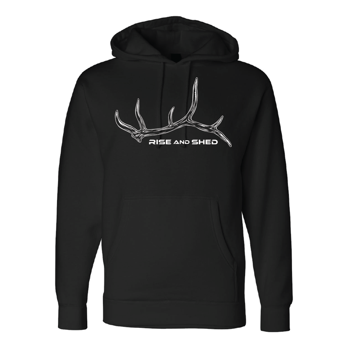 Elk Shed Hoodie - Black