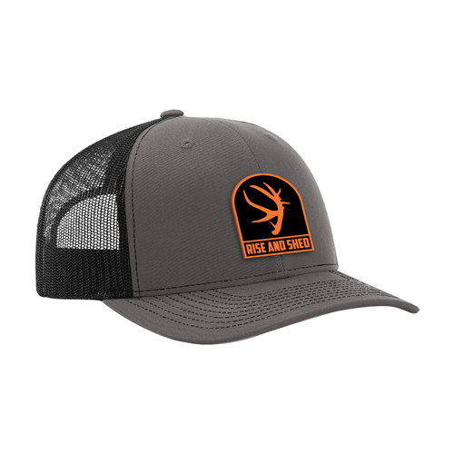 Tombstone Patch Charcoal bent brim