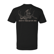 Don't Tread on Me - Black - T Shirt