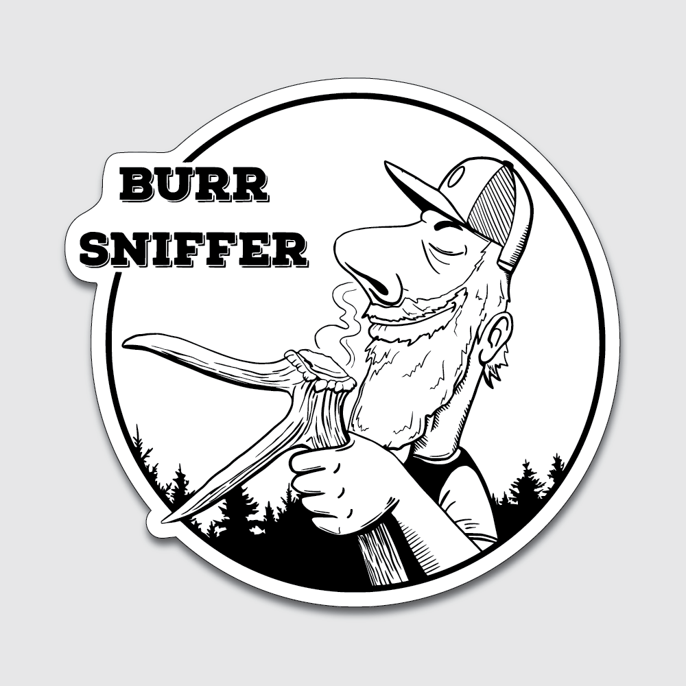 Burr Sniffer Sticker